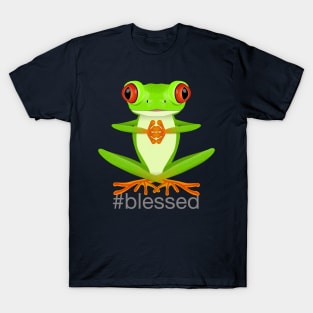 #blessed red eyed tree frog T-Shirt